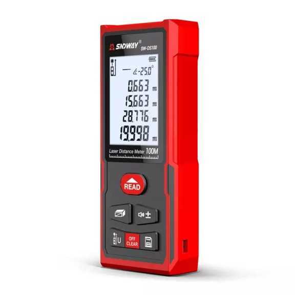 متر لیزری سندوی مدل SW-DS100