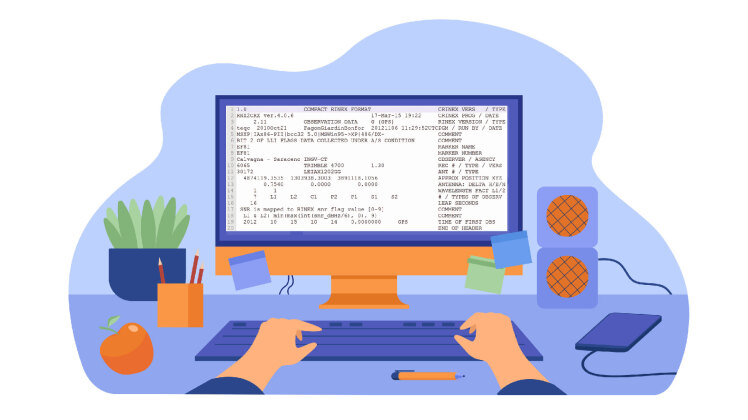 فایل راینکس (RINEX) چیست؟